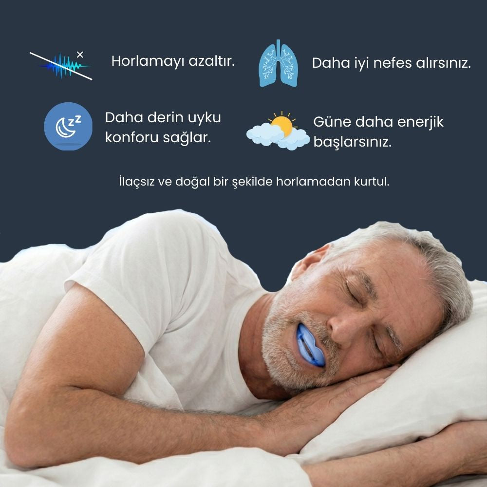 Asivva Horlama Karşıtı Uyku Ağızlığı