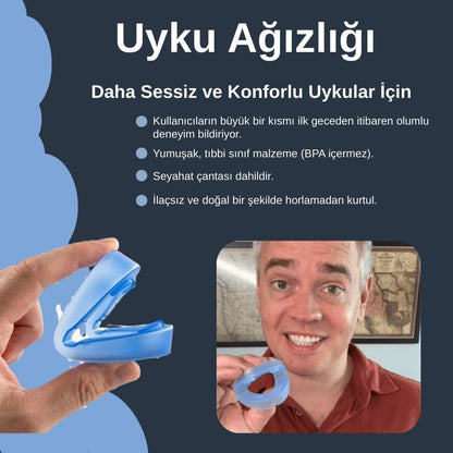 Asivva Horlama Karşıtı Uyku Ağızlığı
