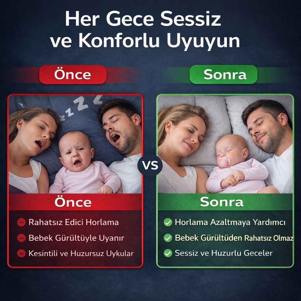 Asivva Horlama Karşıtı Uyku Ağızlığı