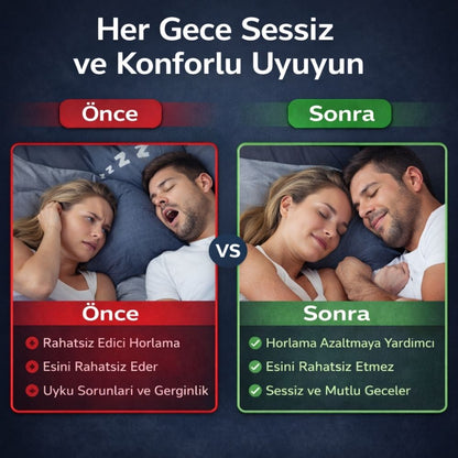 Asivva Horlama Karşıtı Uyku Ağızlığı