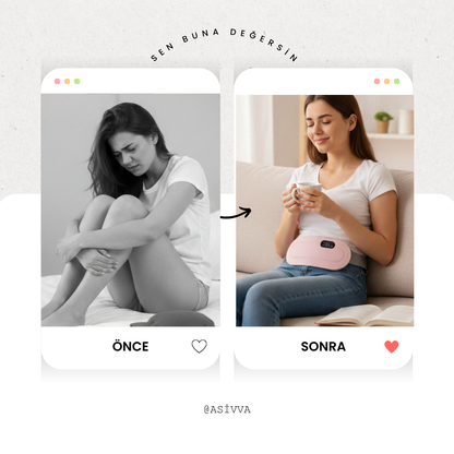 Asivva Akıllı Isı ve Masaj Kemeri