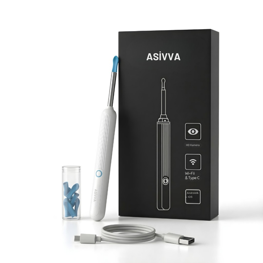 Asivva Kameralı Kulak Temizleme Cihazı
